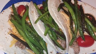 Green Bean Tacos. Delicious! easy to make.