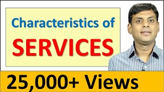 21. Characteristics of Services - Marketing Management Video Lecture by Prof.  Vijay Prakash Anand