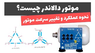 آموزش برق صنعتی - جلسه 46: موتور دالاندر چیست؟ نحوه عملکرد آن چگونه است؟