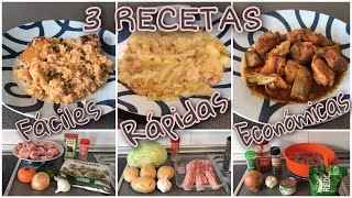 🥘RECETAS🥘 Fáciles, rápidas y económicas// Recetas para medio día // La Mari Cocina