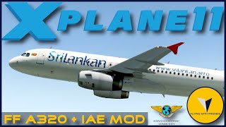 FF A320 + IAE MOD | Sri Lankan Airlines - Colombo ✈ Trivandrum