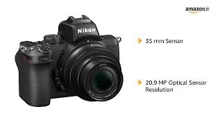 Nikon Z50 Mirrorless Camera Body with Z DX 16-50mm f/3.5-6.3 VR Lens