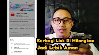 Berbagi Link dikomentar & Deskripsi Dihilangkan Peraturan YouTube Terbaru! YouTuber Pemula Wajib Tau