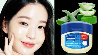 How to apply vaseline on face | ❤️ Apply vaseline and aloe vera on your skin and see the magic ❤️