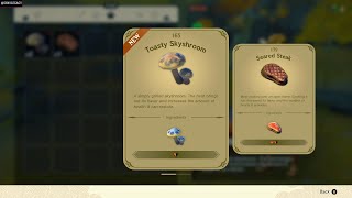 Recipe 165 - Toasty Skyshroom | The Legend of Zelda: Tears of the Kingdom