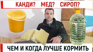 Канди? Мед? Сироп? Чем и КОГДА лучше кормить.