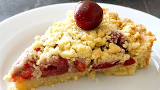 Cherry Crumb Pie