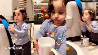 Gippy Grewal Fun With His Son ( Gurbaaz Grewal ) New Video 2021 | Punjabi Matters