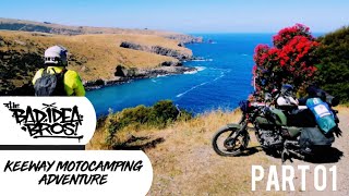 Keeway Motocamping Adventure | Keeway CR152 | Adventure Ride | New Zealand