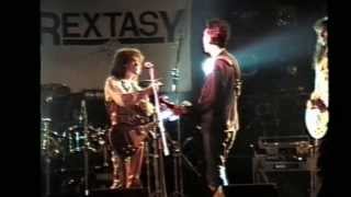 T.Rextasy in rehearsal with Japanese rock star Tomoyasu Hotei (Tokyo 1990s)