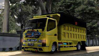 SHARE! LIVERY CANTER DUMP MBOIS BY ACILL REBECCA|| MOD BUSSID TERBARU||