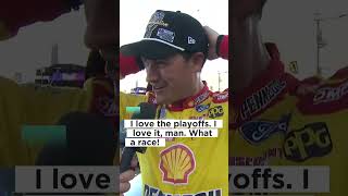 Joey Logano proclaims he “got the best team” after securing third NASCAR Cup #nascar