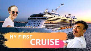 MY FIRST CRUISE | Boarding the Ship | The Spectrum of the Seas