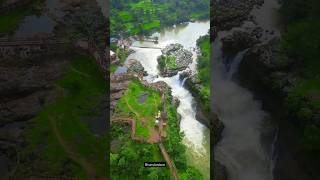 Randha Waterfall💫 #bhandardara #travel #bhandardaracamping #nature #adventure #maharashtra #monsoon