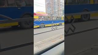 Лінія 4 (Ziu-682 #2229) #trolleybus #shorts