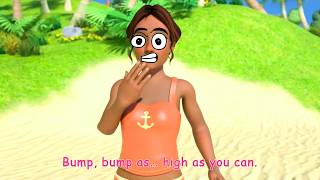 🏖 Cocomelon Play Outside at the Beach Song Funny Facial Expressions