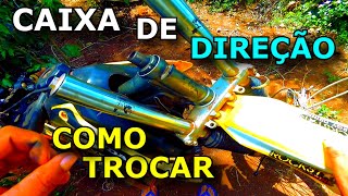 COMO TROCAR CAIXA DE DIREÇÃO DA XR 250 TORNADO DE TRILHA | PASSO A PASSO