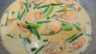 How to cook shrimp w/ coconut milk