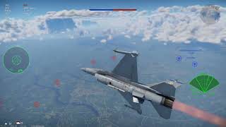 FIRST GAME IN THE F-16!!! |War Thunder|