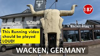 Treadmill Virtual Run 187: Wacken, Germany - location of Wacken Open Air, W:O:A 🤘 !