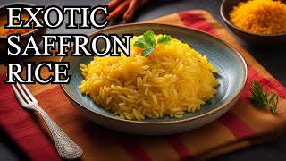 Indulge in the Exquisite Flavors of Saffron Rice