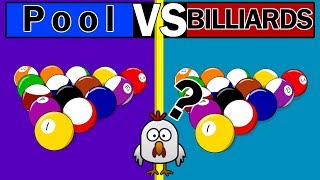 The Difference Between Pool and Billiards