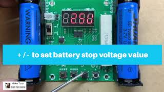 Easy!! 18650 Tester mAh mWh for 18650 Lithium Battery Voltage Discharge Capacity - ICStation