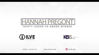 Hannah Pregont 30 Under 30 Award Recipient