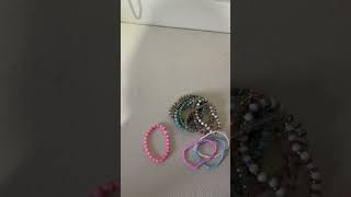 How many Bracelets I made in one day #bracelet #fyp #viralvideo