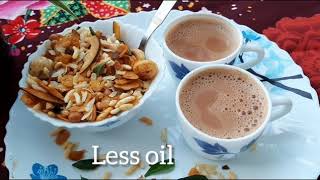 Healthy Mixture | Crunchy Evening Snack | Quick & Healthy Recipes | Less oil Snack