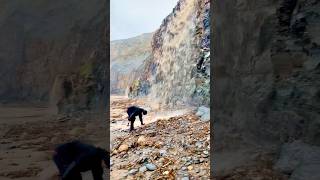 Searching For Treasure By A Huge Waterfall 😱🐊🔨