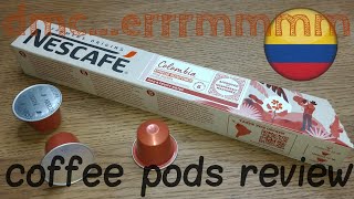 Nescafé Colombia Decaf Coffee Pods Review