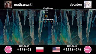 maliszewski vs decaten | Ekcle - Crafted In Ice [Multifaceted] +(HD)