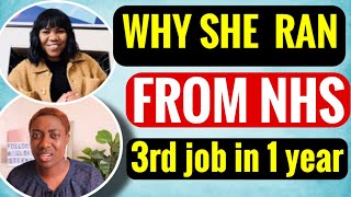 SHE RAN AWAY FROM THE NHS//CHANGING JOBS IN THE UK