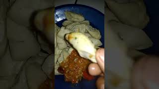 otak otak dicocol sambel ulek enak juga #short