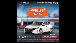 April Deals: Low Lease Payments at Nissan of Queens