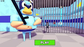 BLUEY BARRY'S PRISON RUN Obby New Update Roblox - All Bosses Battle Walkthrough FULL GAME #roblox