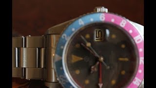 Aged Tiger Pepsi GMT Watch Review