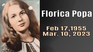 03.14.23 Florica Popa Priveghi & Funeral