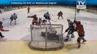 Eishockey auf TV Kärnten: EC KAC gegen KHL Medvescak Zagreb