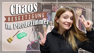 Chaosbeseitigung im Pferdezimmer 🧹🧼  // A&G HorseDiary