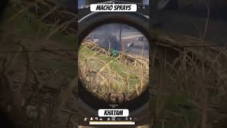 Macho sprays khatam #bgmi #pubgmobile #pubg #ps5 #wwcd