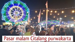 Pasar malam citalang purwakarta