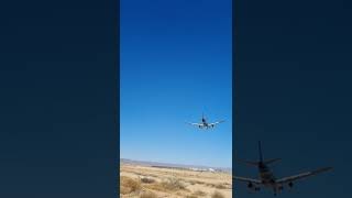 Oman air landing at Salalah International Airport. ( Airbus A330-300)