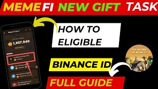 MemeFi Airdrop New Update || Claim Iphone 16 Pro Max And More Gifts || Connect Binance I'd