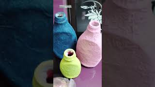 Empty plastic bottle craft/ Amazing DIY #HomeMitra #Shorts