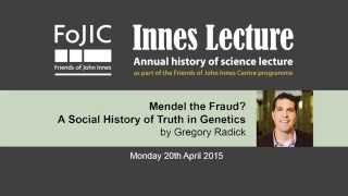 Preview: Mendel the Fraud? A social history of truth in genetics