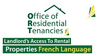 Landlord's Access to Rental Properties (French)