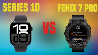 Apple Watch Series 10 vs Garmin Fenix 7 Pro