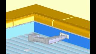 Montage Sicherung an ECA Rollladenabdeckung von AstralPool